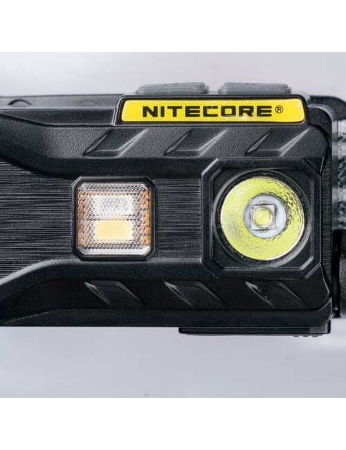 Linterna frontal recargable NiteCore NU25 de 360 lúmenes-Negro