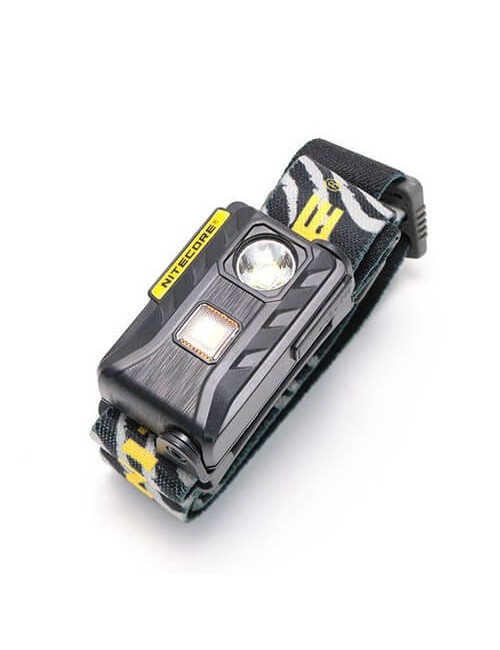 Linterna frontal recargable NiteCore NU25 de 360 lúmenes-Negro