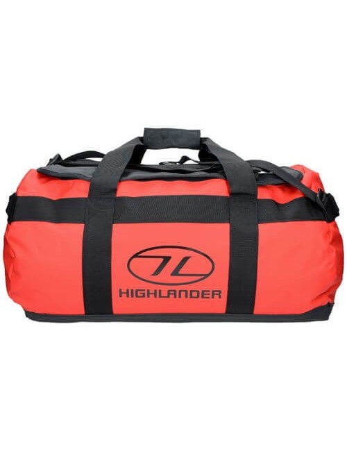 Bolsa de fin de semana Highlander Bolsa de lona Lomond Tarpaulin 65 litros-Rojo