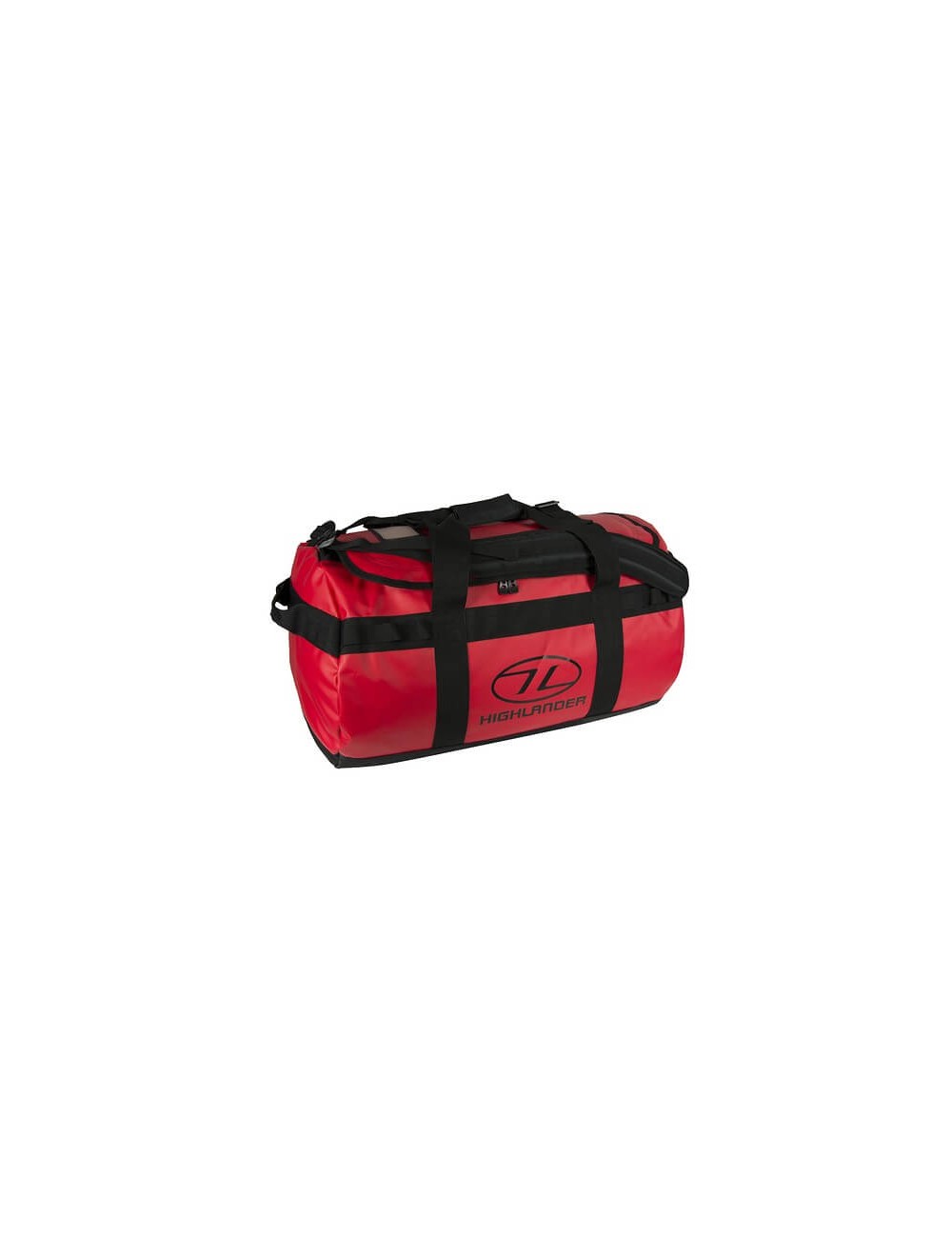 Bolsa de fin de semana Highlander Bolsa de lona Lomond Tarpaulin 65 litros-Rojo