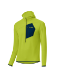 Chemise à manches longues Loeffler m HZ hoody Aero TechFleece-vert clair