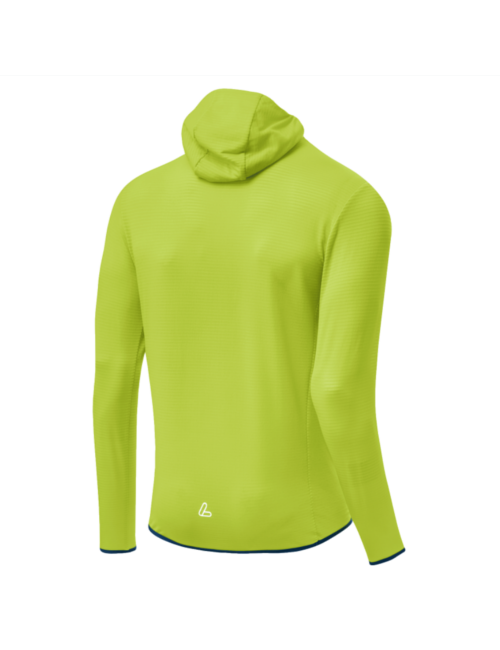 Chemise à manches longues Loeffler m HZ hoody Aero TechFleece-vert clair