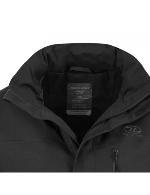 Highlander outdoor jacket Kerrera Giacca per uomo-impermeabile-nero