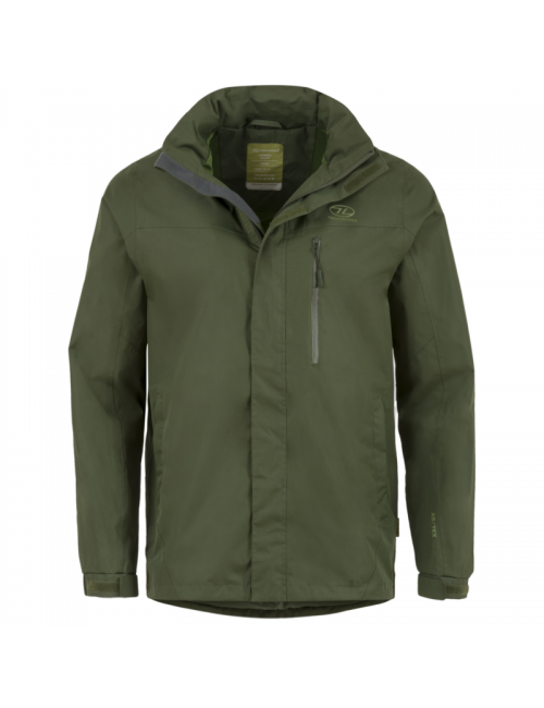 Highlander outdoor jacket Kerrera giacca per uomo-impermeabile-Verde