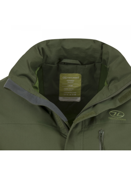 Highlander outdoor jacket Kerrera giacca per uomo-impermeabile-Verde