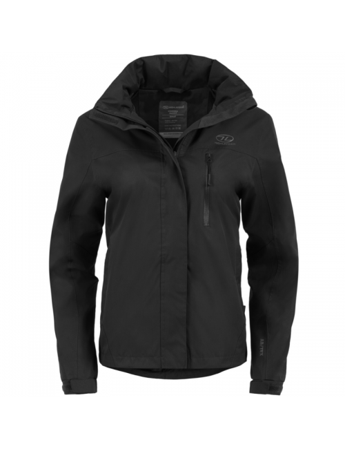 Chaqueta de exterior Highlander Chaqueta Kerrera para mujer-impermeable-negro