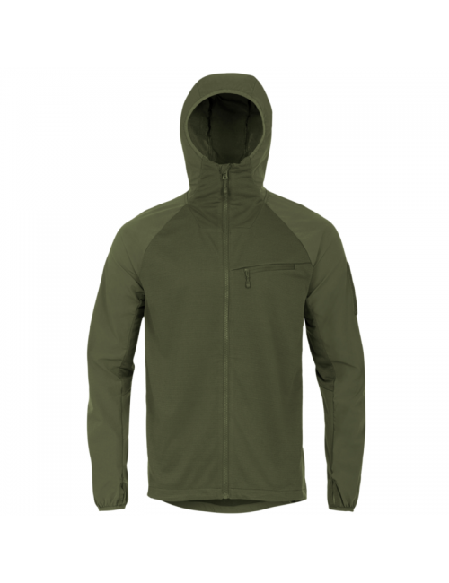 Highlander Tactical Hirta Hybrid midlayer shirt-Jacke für Herren - Grün