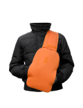 Snugbud Classic-Bodywarmer Rucksack mit Wärmekanne-Orange-Blau