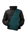 Snugbud Classic – bodywarmer rugzak met warmte kruik – Groen - Bruin