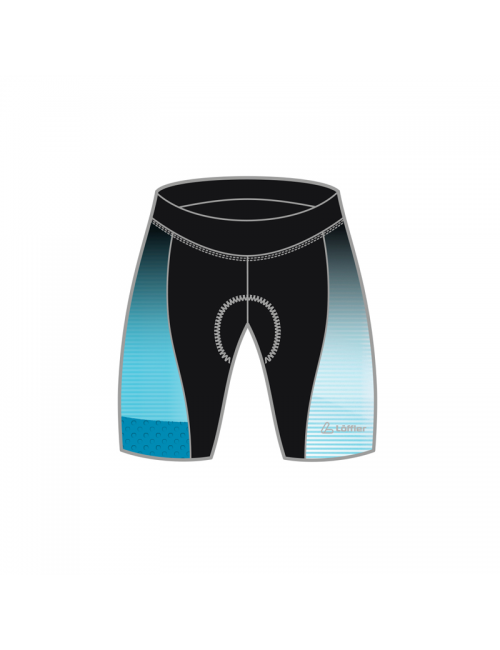 Pantalones cortos de ciclismo Loeffler para Mujer Mallas cortas para bicicleta Concept XT-Negro