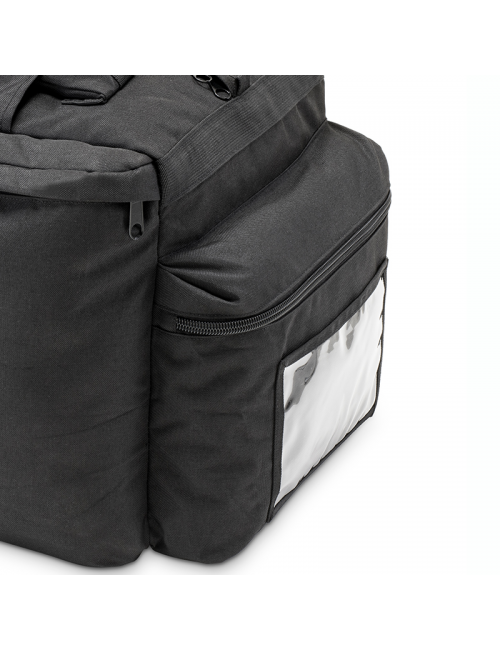 Defcon 5 reistas duffle bag- rugzak - 100 liter - met 6 vakken - Zwart