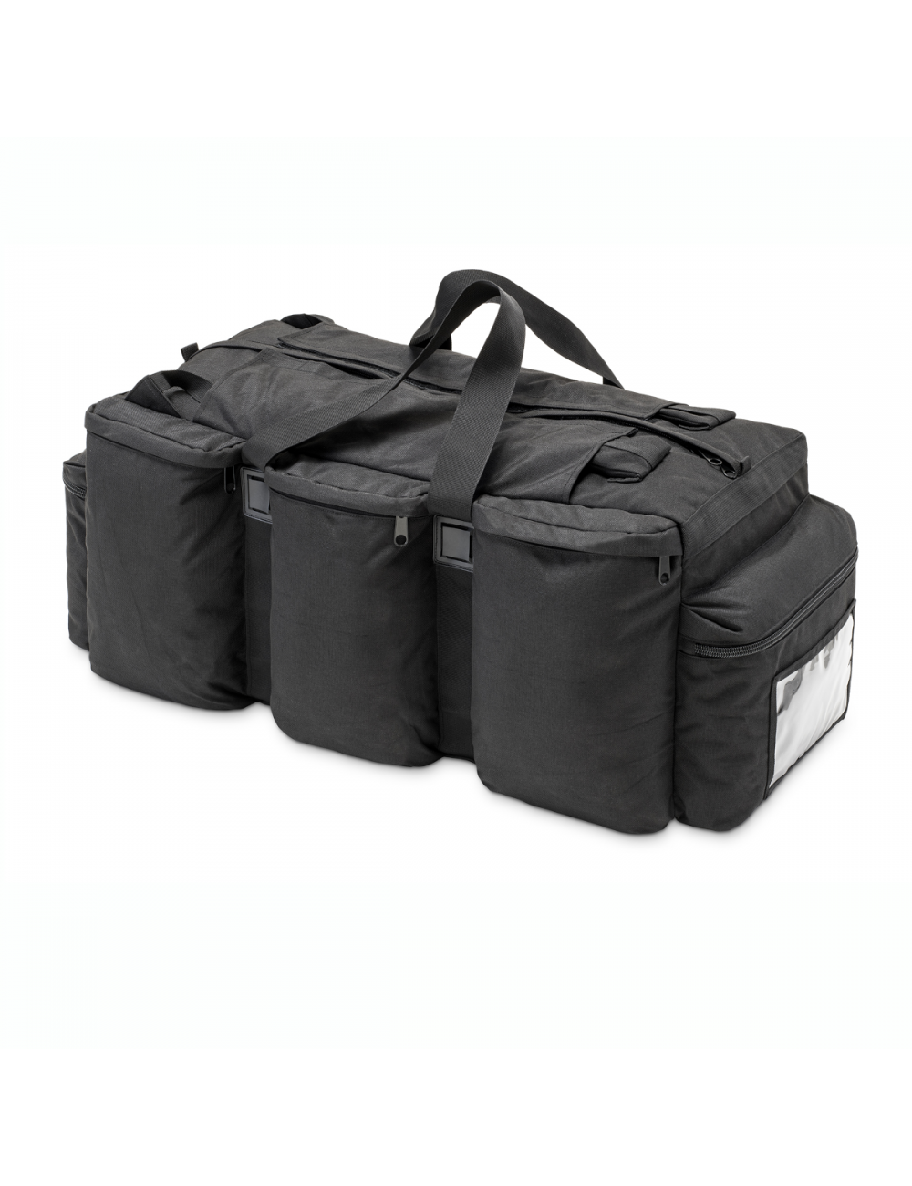 Defcon 5 travel duffle bag-zaino-100 litri - con 6 scomparti-Nero