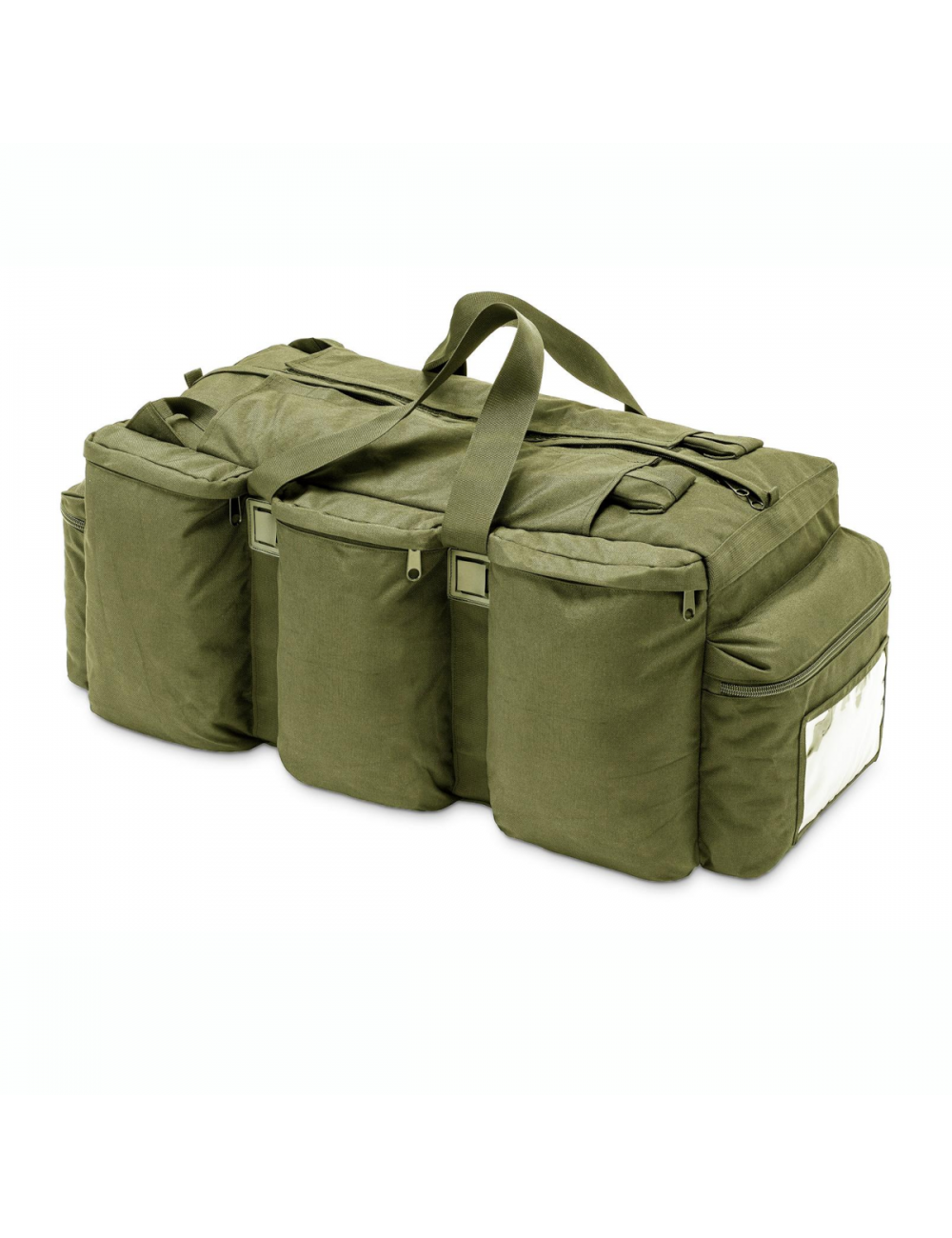 Bolsa de viaje Defcon 5-mochila-100 litros - con 6 compartimentos-Verde