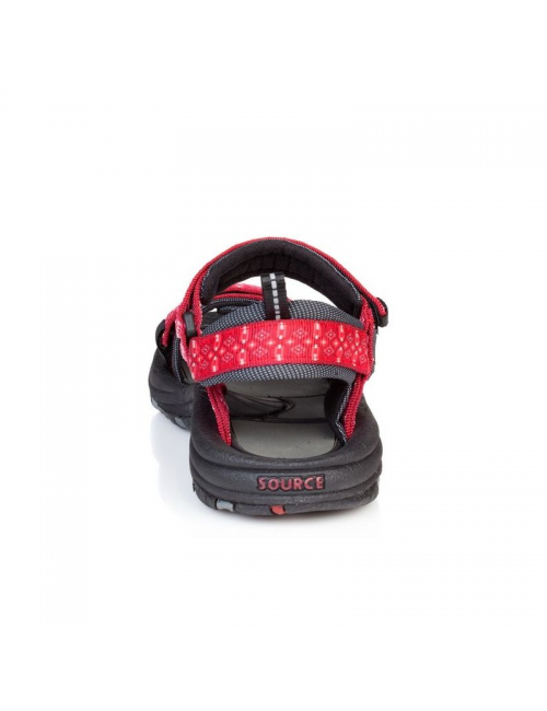 Source sandali per donna Gobi Tribal Red-outdoor-rosso