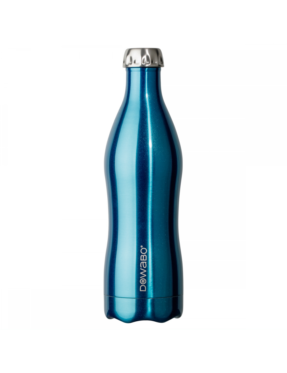 Dowabo thermos bottle double-walled Metallic Collection - 750 ml - Blue