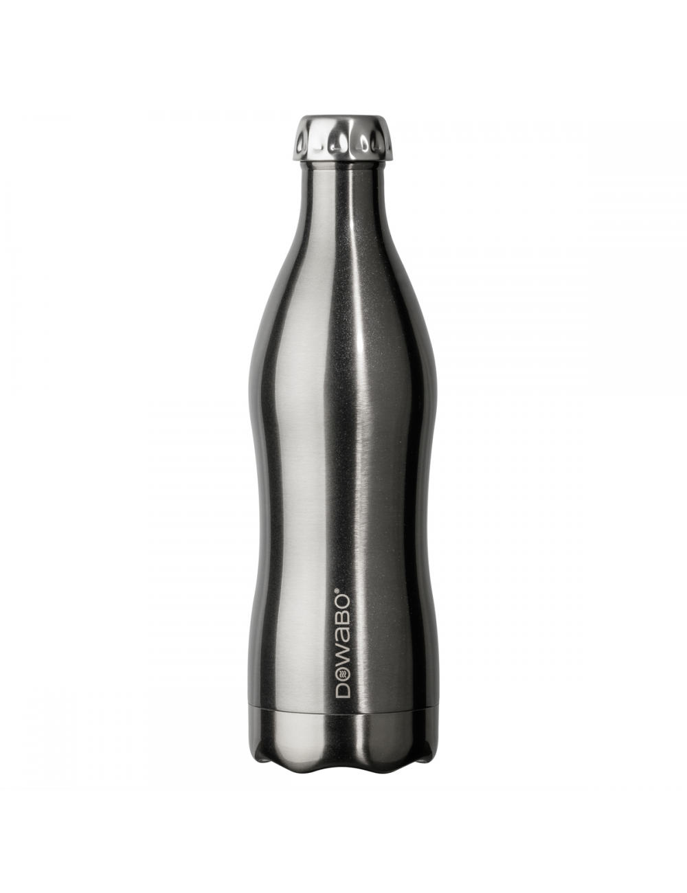 Dowabo thermos bottle double wall Metallic Collection - 750 ml - Silver