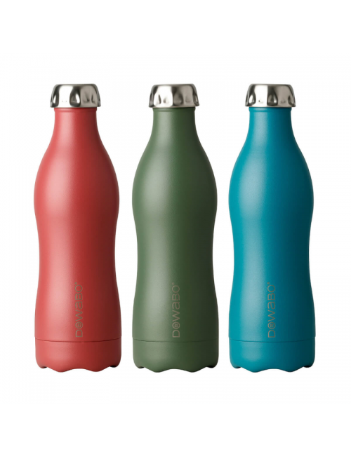 Dowabo thermos a doppia parete Terra Collezione Olive - 750 ml-Verde