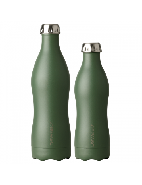 Dowabo thermos a doppia parete Terra Collezione Olive - 750 ml-Verde