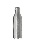 Dowabo drinkfles roestvrij staal enkelwandig Pure Steel - 1200 ml - Zilver