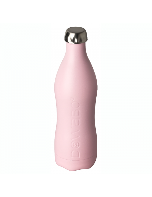 Dowabo drinking Bottle Cocktail Coll single Wall Flamingo-1200 ml - Pink