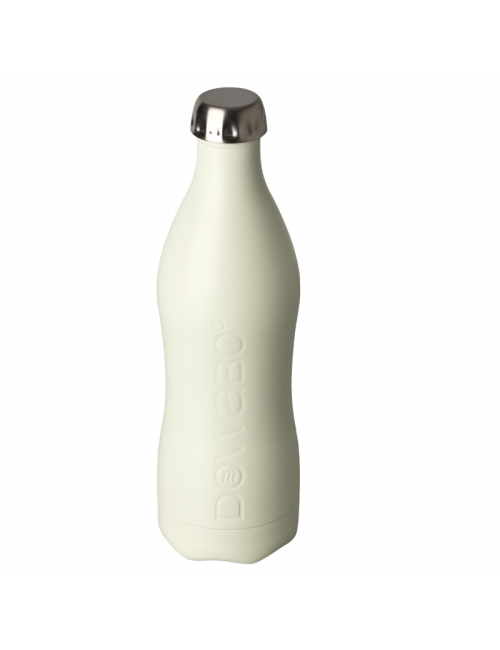 Dowabo drinking Bottle Cocktail Coll single wall Pina Colada-1200 ml - White