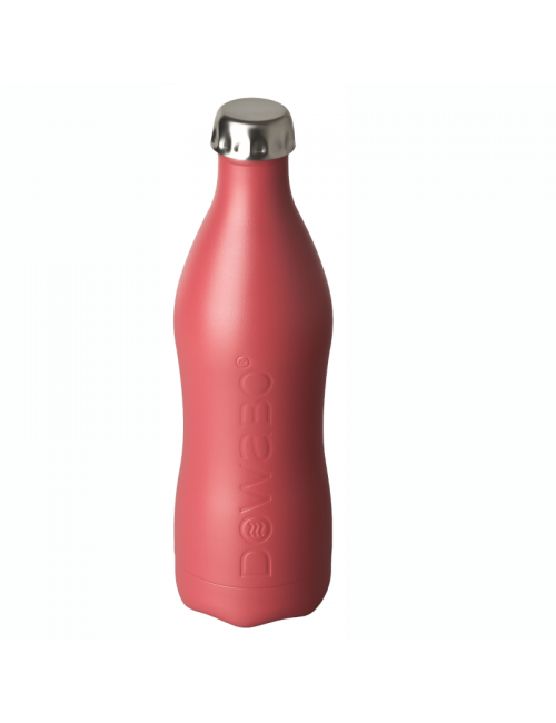 Dowabo drinking bottle Earth collection single-walled Berry-1200 ml - Red