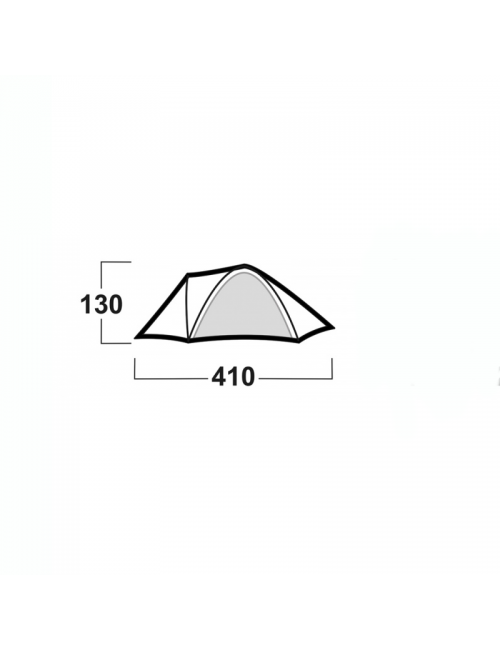 Husky Bison 3 Plus 2021-classic tent - 3 person - Green