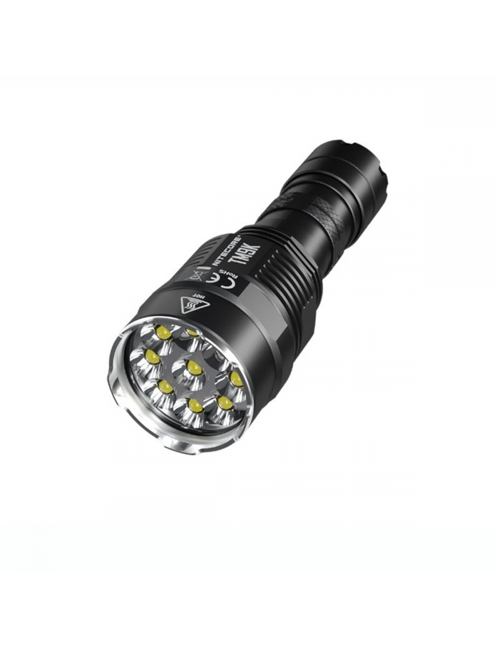 NiteCore torcia TM9K ricaricabile e tattico - 9500 lumen-Nero