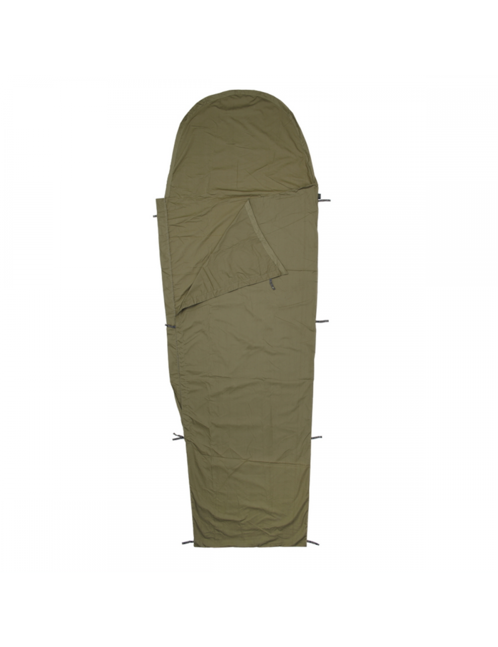 TF - 2215 modular sleeping bag sheet bag 0°c 240 x 80 cm - Green