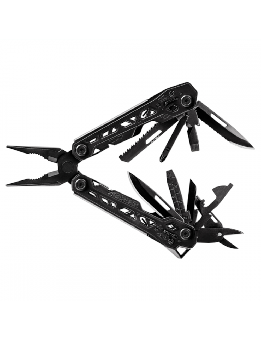 Gerber multitool Truss-17 pieces - with storage sheath - black