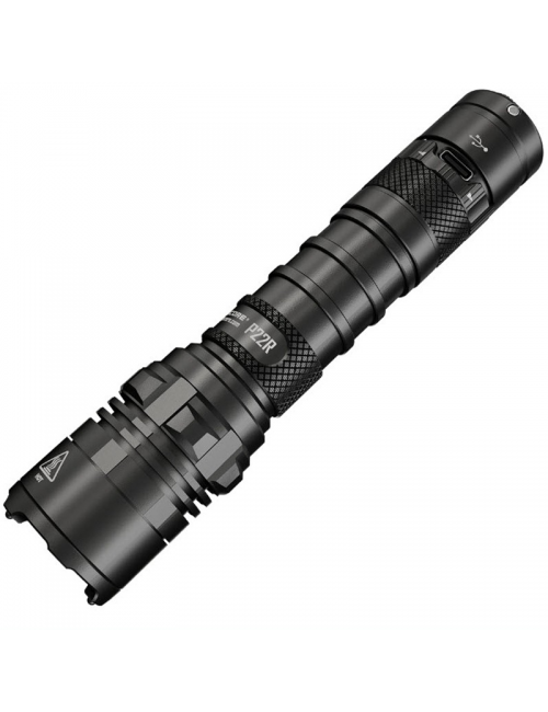 NiteCore lampe de poche tactique rechargeable P22R 1800 lumens-Noir