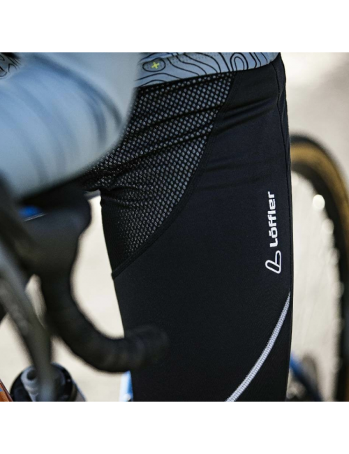 Löffler Radhose lang M Trägerhose WS XT für Herren-Schwarz