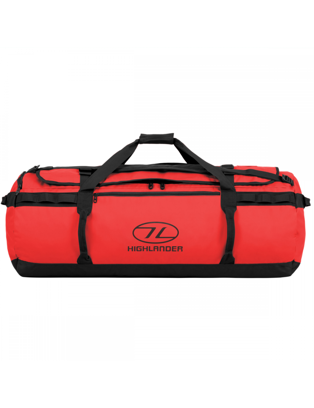 Bolsa de viaje Highlander duffle Storm Kitbag-120 litros-Heavy Duty-Rojo