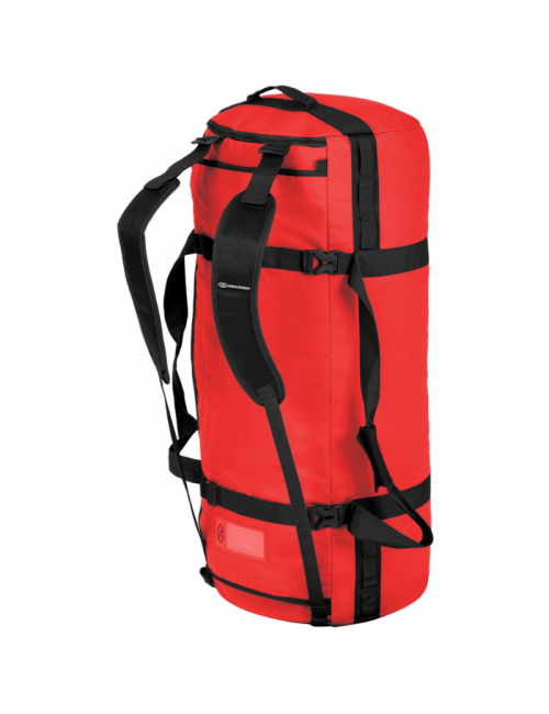 Bolsa de viaje Highlander duffle Storm Kitbag-120 litros-Heavy Duty-Rojo