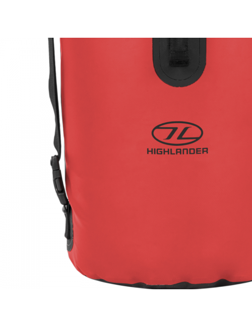 Sac à dos étanche Highlander Drybag throne Sac de sport de 45 litres-Rouge