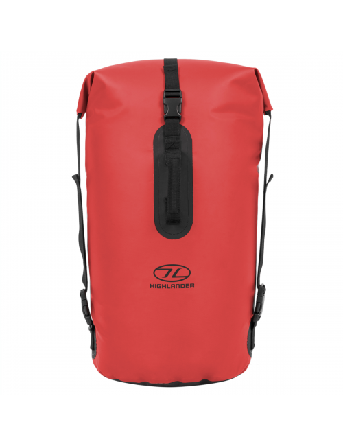 Sac à dos étanche Highlander Drybag throne Sac de sport de 45 litres-Rouge