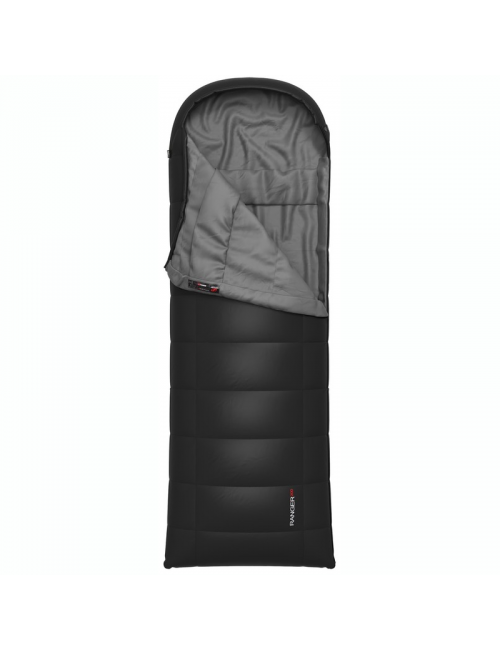 Manta para saco de dormir al aire libre Hannah modelo Ranger 200 izquierda -4°C-Negro