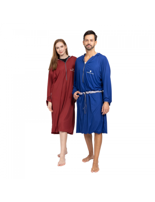 Inner sleeping bag and dressing gown in one Microliner Stretch-Red