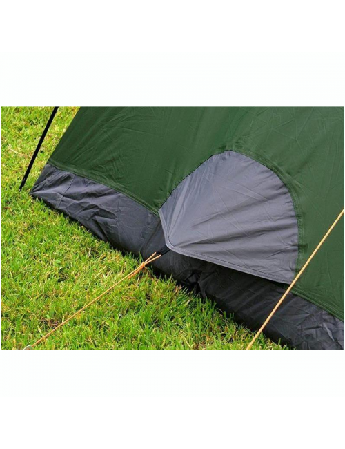 Crua outdoors Duo-tienda de senderismo ligera - 2 personas-3 kg-verde