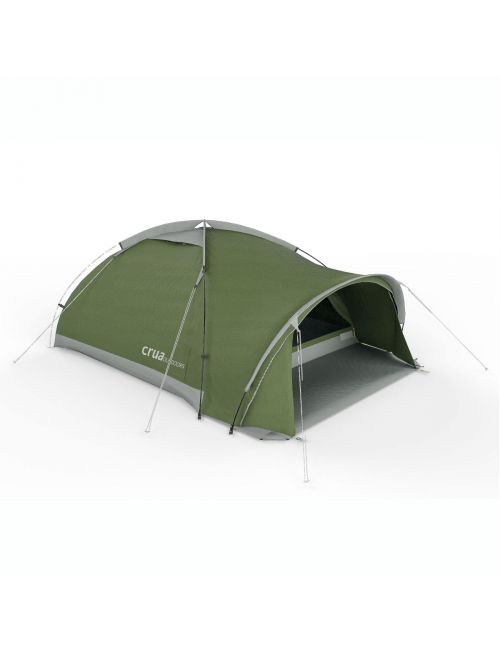 Crua Duo Maxx - lichtgewicht hiking tent - 3 persoons - 3,9 kg - Groen