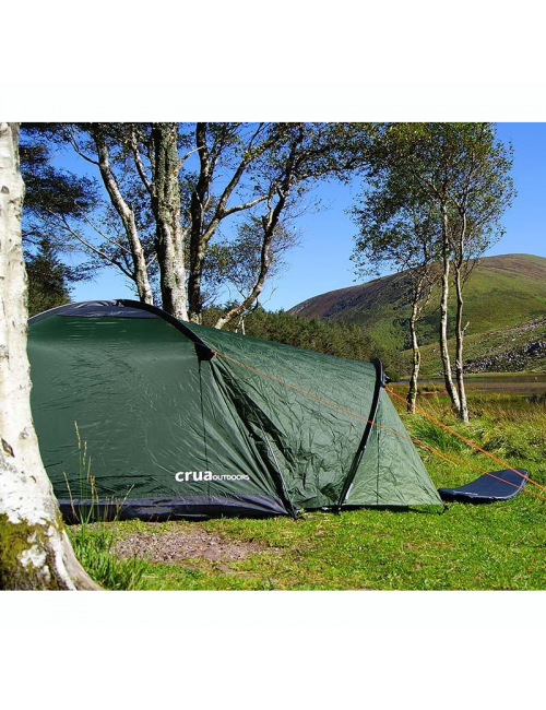 Crua Duo Maxx - tenda da trekking leggera-3 persone-3,9 kg-verde