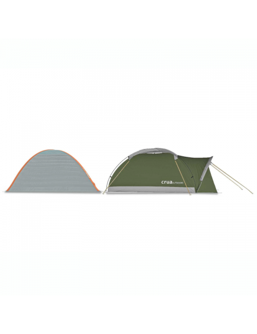 Crua Duo Combo-tenda leggera-2 persone + Culla Cocoon-Verde