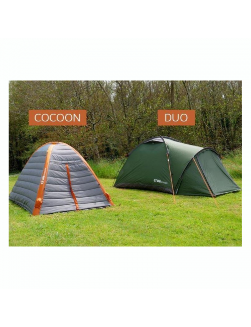 Crua Duo Combo-tenda leggera-2 persone + Culla Cocoon-Verde