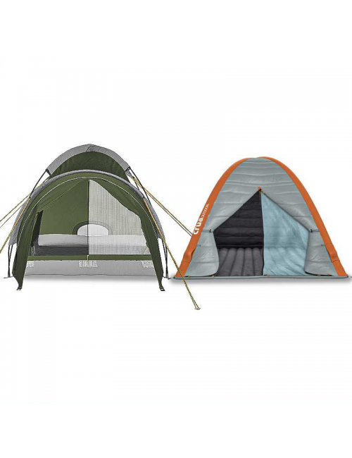 Crua Duo Combo-tenda leggera-2 persone + Culla Cocoon-Verde