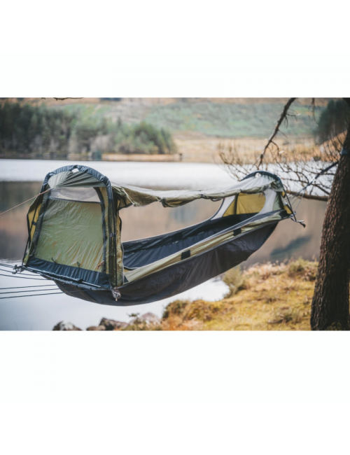 Crua outdoors Hybrid-tenda compatta shelter bivi - 1 persona-Verde