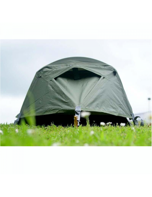 Crua Outdoors Hybrid - compacte shelter bivi tent - 1 persoons - Groen