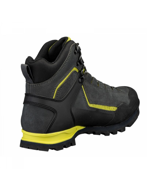 Brütting scarpe da trekking Mount Brandon high con Sympatex-Nero Giallo