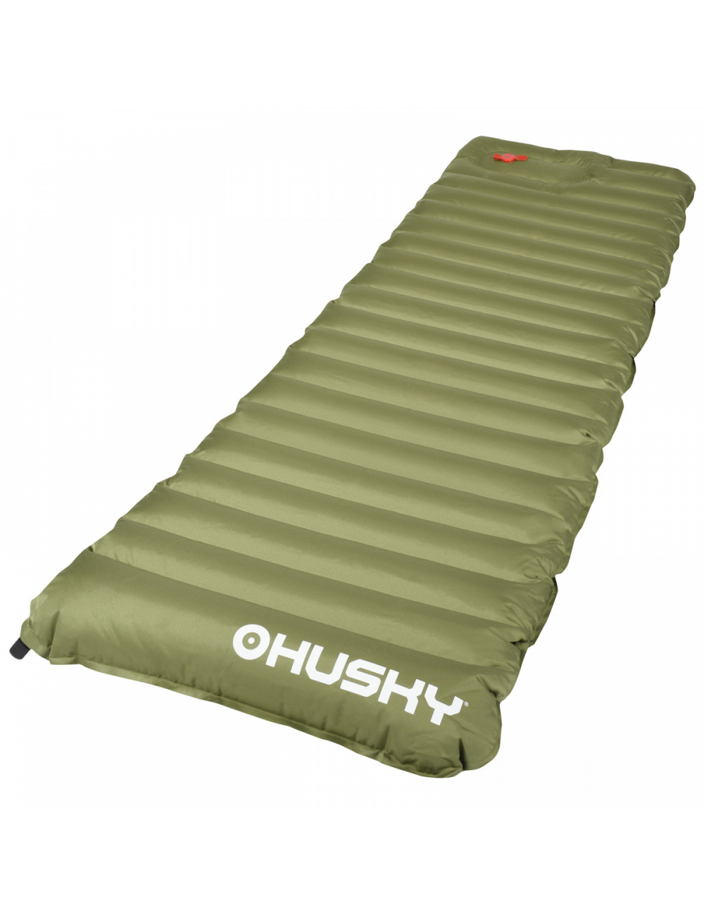 Husky inflatable sleeping mat Funny 10-R-value 1.3-Green