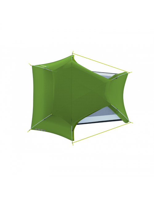 Husky Sawaj Triton 2 - lichtgewicht tent - 2 persoons - 1.7 kg - Groen