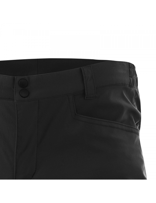 Pantalones de senderismo con cremallera Loeffler m Pantalones de trekking con cremallera CSL-Negro